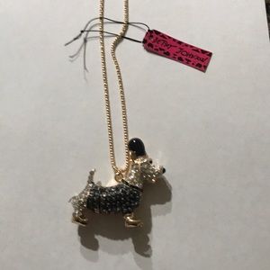Betsey Johnson Scottie dog